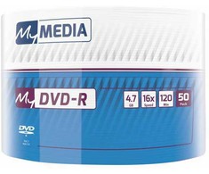 MyMedia DVD-R, 69200, 4.7GB, 16x, wrap, 50-pack, bez możliwości nadruku, 12cm, do archiwizacji danych