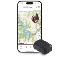 GPS sekiklis turto stebėjimui, juodas, ONI 67381, Mala