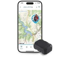 GPS tracker na kolo juoda, ONI 67379, Mala