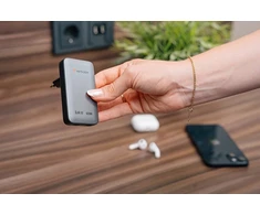 Verbatim, Įkroviklis Essentials Slim GaN USB-C1 PD 3.0 , USB-C2 PD 3.0, pilka, 65W