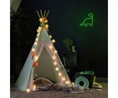 Neoninis LED šviestuvas DINOSAUR žalias NNE01 Neolia