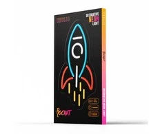 Neoninis PLEXI LED ROCKET daugiaspalvis NNE18 Neolia