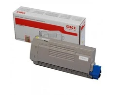 OKI Geltona Toneris Cartridge Originalus Geltona