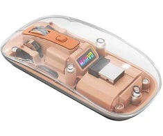 Oranžinis Marvo PRISM B10 Oranžinis Bevielė pelė, oranžinė, 1600DPI