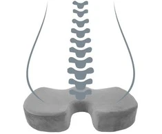 Powerton Ortopedinė pagalvė, slėgiui atsparus plastikinis antgalis, ergonomiška, rutulinė, atminties putų, Powerton