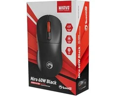 MARVO Scorpion G964W Belaidė žaidimų pelė | Juoda