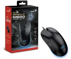 Genius GX Gaming Scorpion M500 Pelė su laidu, juoda, 3600DPI