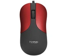 Marvo DMS002RD Pelė su laidu, juoda-raudona, 1200DPI