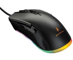Pelė su laidu, Surefire Buzzard Claw Gaming, juoda, optinė, 6400DPI