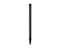 Neutralle 2 viename jutiklinis rašiklis (rašiklis ir tikslus žymeklis), talpinis, metalinis, juodas, skirtas „iPad“ ir planšetiniams kompiuteriams