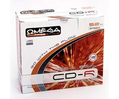 Omega Platinet CD-R, OFS, iki 10 vnt., 700 MB, 52x, duomenų archyvavimui