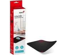 Genius G-kilimėlis 230S pelės kilimėlis, medžiaginis, juodas ir raudonas, 2,5 mm,