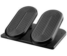 Powerton ERGO STEPPER ergonomiškas kojų atramos pagrindas, juodas