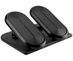 Powerton ERGO STEPPER ergonomiškas kojų atramos pagrindas, juodas