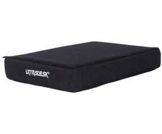 ULTRADESK FRONTSTEP ergonomiškas kojų atramos pagrindas, juodas