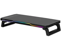 Laikiklis Monitoriaus stovas, DZ-02, 3x USB-A, 1x USB-C, juodas, 20 kg keliamoji galia, Marvo