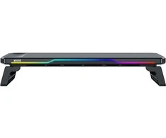 Laikiklis Monitoriaus stovas, DZ-02, 3x USB-A, 1x USB-C, juodas, 20 kg keliamoji galia, Marvo