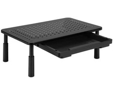 Laikiklis Powerton Podstawa pod monitorius, juoda (WPEMS1)