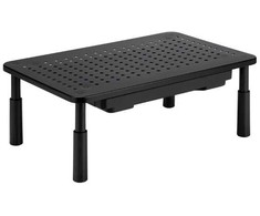 Laikiklis Powerton Podstawa pod monitorius, juoda (WPEMS1)