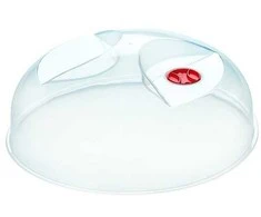 SSW Mikrobangų krosnelės dangtis 30 cm, skaidrus, plastikinis, PROhome, EOL