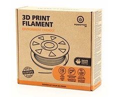 „Powerton 3D ECONOMY LINE“ plastika PLA 1000 g, ryškiai raudona