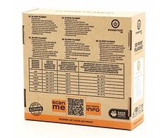 „Powerton 3D ECONOMY LINE“ plastika PLA matinė, 1000 g, mėtinės žalios spalvos