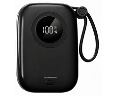POWERTON ENERGY DARK EDITION 10000mAh, juoda