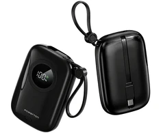 POWERTON ENERGY DARK EDITION 10000mAh, juoda