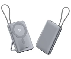 POWERTON Energy MagCore 10000mAh, Sidabrinė