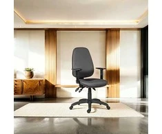 Powerton ERGO ANNA Ergonomiczny fotel biurowy, Pilka