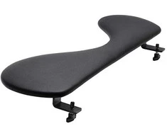 „Powerton ERGO AXISI“ ergonomiškas porankis, putplasčio porankis, juodas