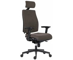 Powerton ERGO JANA Ergonomiczny fotel biurowy, Pilka