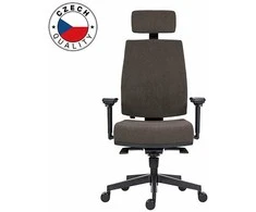 Powerton ERGO JANA Ergonomiczny fotel biurowy, Pilka
