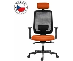 Powerton Biuro kėdė Lucie ergonomiška biuro kėdė, oranžinė