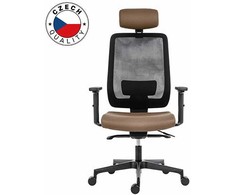 Powerton Biuro kėdė Lucie ergonomiška biuro kėdė, smėlio spalvos