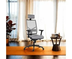 Biuro kėdė Powerton Ergonomiczny fotel biurowy Marie, Pilka