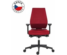 Powerton ERGO SIMA Ergonomiczny fotel biurowy, Raudona