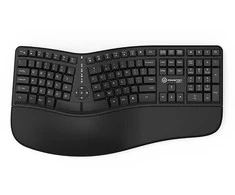 Powerton ERGO LANA ergonominė klaviatūra su USB (USB) JAV, pelė