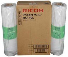 Originalios Ricoh Master 893196 kasetės, 2 vnt. pakuotėje, kaina už 1 vnt., Ricoh JP 4500, PRIPORT DD 4450, DX 4542, DX 4545, HQ40L matrica, kaina už 1 vnt.