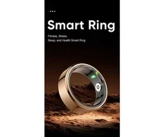 Powerton Smart RING auksinė, pulsas, sotis, miego