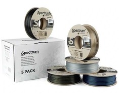 Spectrum PLA Glitter Multi Pack - 1,75mm - 5 X 0,25 KG