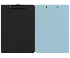 Clipboard Podkładka do pisania su klipsem A4 mėlyna pastelinis, 1szt. Berlingo