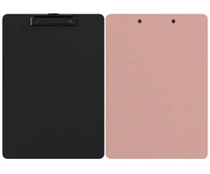Clipboard Podkładka do pisania su klipsem A4 Instinct, rožinė pastelinis, 1szt. Berlingo