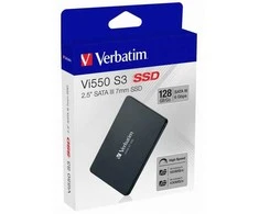 SSD Wewnętrzny Verbatim Vi550, 49350, 128GB, juoda, SATA III