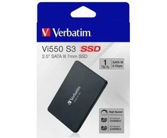 SSD Wewnętrzny Verbatim Vi550, 49353, 1000GB, juoda, SATA III, 1TB