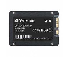 SSD Wewnętrzny Verbatim Vi550 S3, 49354, 2000GB, juoda, SATA III, 2TB