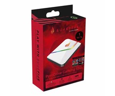 Išorinis kietasis diskas SSD Surefire Išorinis diskas SureFire PyroDrive Gaming 1TB USB 3.2 Gen 1 (460/440 MB/s) baltas