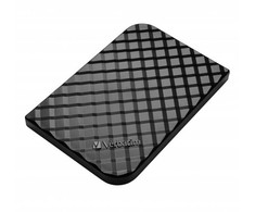 Kietasis diskas SSD Zewnętrzny Verbatim Store N Go, 53230, 1000GB, juoda, USB-A/Micro-B, su adapterem USB-A na USB-C(TM), 2.5", USB-C, 1TB