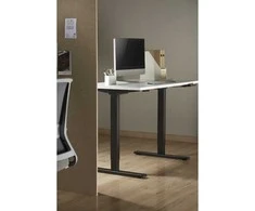 Powerton Desk rėmas/pagrindas, elektra reguliuojamas, tarpų reguliavimas 500mm, apsaugos nuo susidūrimo sistema, juoda, keliamoji galia 100 kg, Powerton