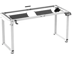 Stalo rėmas/pagrindas, elektra reguliuojamas, 72–116 cm, baltas, Ultradesk, pakeliamas rėmas